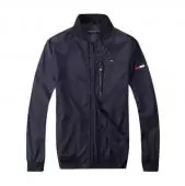 veste neoprene tommy hilfiger blue single color